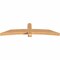 Ekena Millwork Bellingham Timber Gable Bracket, Western Red Cedar, 84"W x 21"H x 5 1/2"D x 5 1/2"F, 6/12 Pitch GBW084X21X0606BEL00SWR - alternate 2